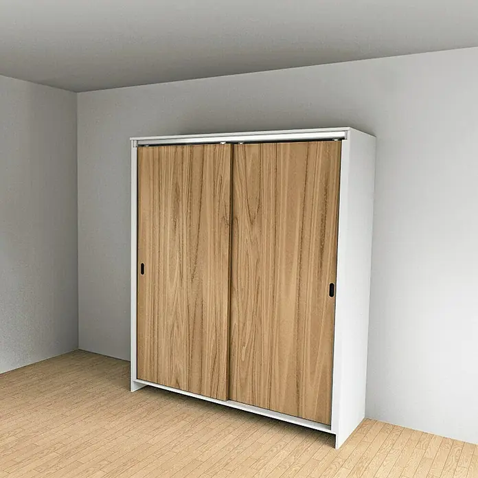 HBS Betz Schrankschiebetürbeschlag - Länge: 150 cm, Traglast: 28 kg