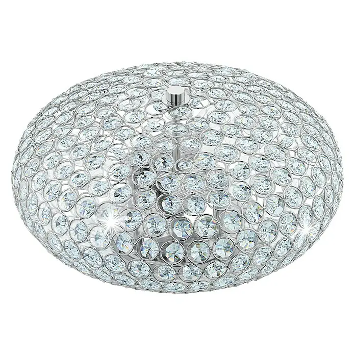 Eglo Okrugla stropna svjetiljka Clemente - 120 W, Ø x V: 350 mm x 20 cm, E27 - Pogled sprijeda