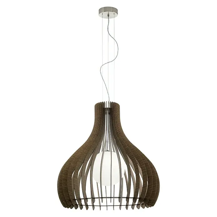 Eglo Pendelleuchte rund Tindori - Ø x H: 1.500 mm x 480 cm - Vorderansicht