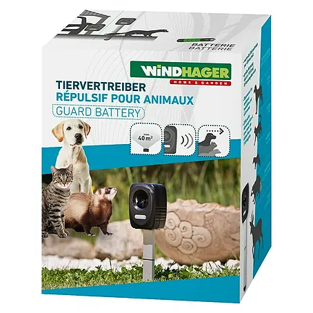 Windhager  Ultrazvučni rastjerivač životinja Guard Batterie