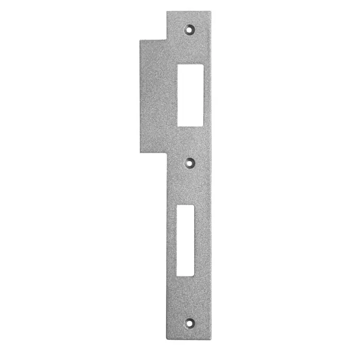 Stabilit Lappenschließblech - DIN-R, L x B: 190 x 30 mm, Hauseingangstür - Ansicht von oben