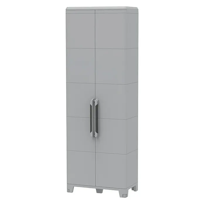 Terry Transforming Armario de PVC Modular 5 - L x An x Al: 43,6 x 78 x 225,8 cm, Capacidad de carga: 40 kg/balda