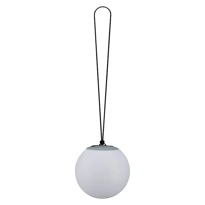 Paulmann Mobiles LED-Licht Basis Kugel - 1,5 W, Weiß, Höhe: 22,1 cm, IP65 - Vorderansicht