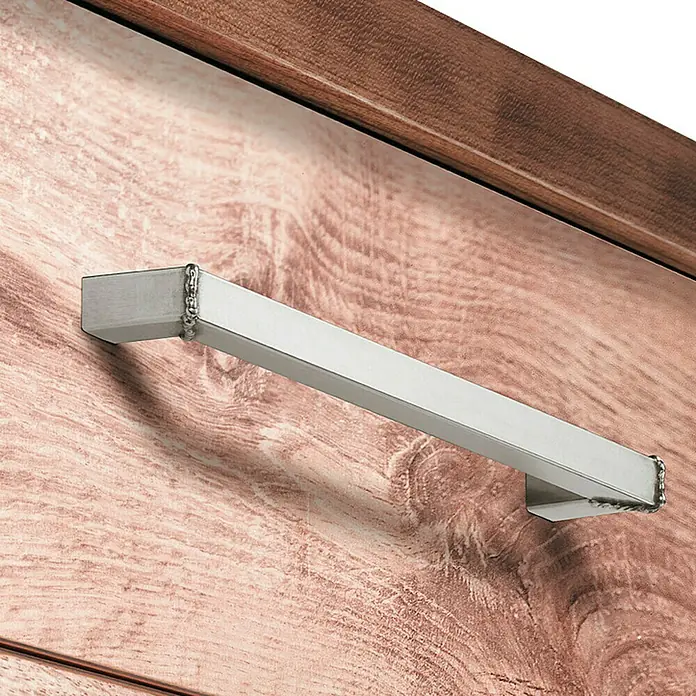 Häfele Tirador para muebles 100.45.027 - L x An x Al: 20,7 x 3,9 x 1,5 cm