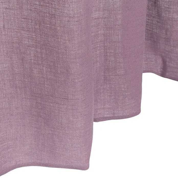Cortina con ollaos Yute - 140 x 260 cm, Yute tintura, Lila