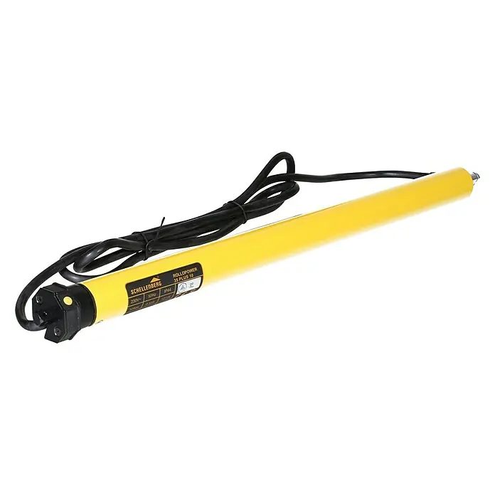 Schellenberg Rohrmotor Mini Plus 10 - Max. Rollladenfläche: 6 m² bei Kunststoffrollläden, Einbaulänge: 570 mm, Zugkraft: 25 kg - Vorderansicht