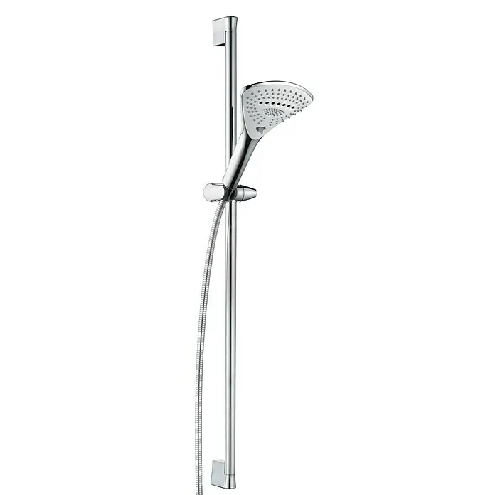 Kludi Fizz Brausegarnitur - Lochabstand: 91,5 cm, Art Strahl: Boosterstrahl, Linearstrahl, Volumenstrahl, Chrom - Vorderansicht