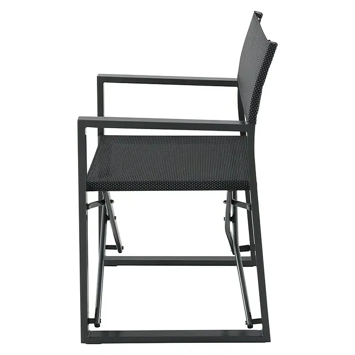 Sunfun Silla de jardín Director - Negro