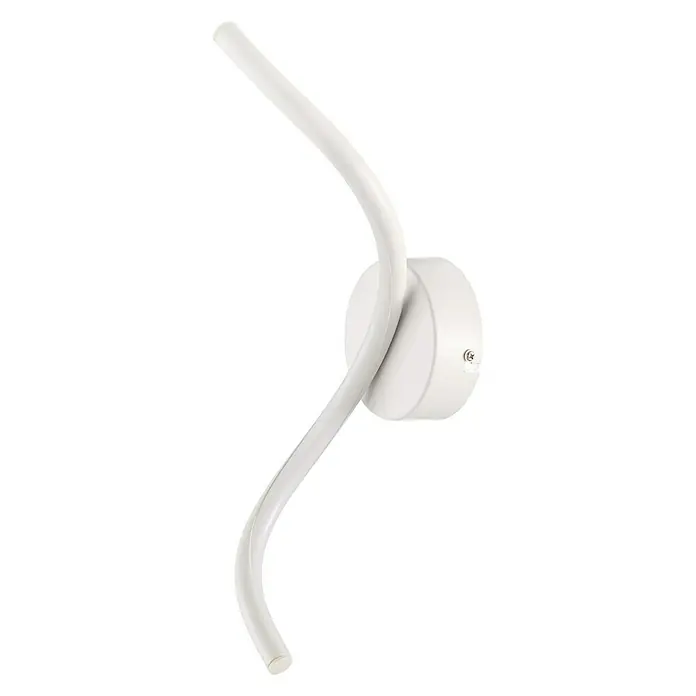 Eglo Aplique de pared LED Harmonie - 6 W, L x An x Al: 12 x 12 x 36 cm, Blanco, Blanco cálido