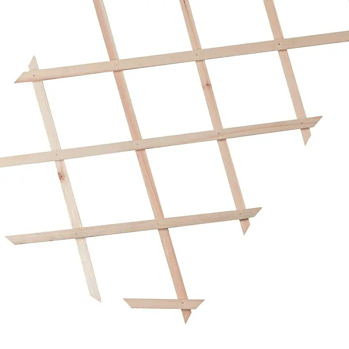 Nortene Celosía Trelliwood - An x Al: 1 x 2 m, Extensible, Natural