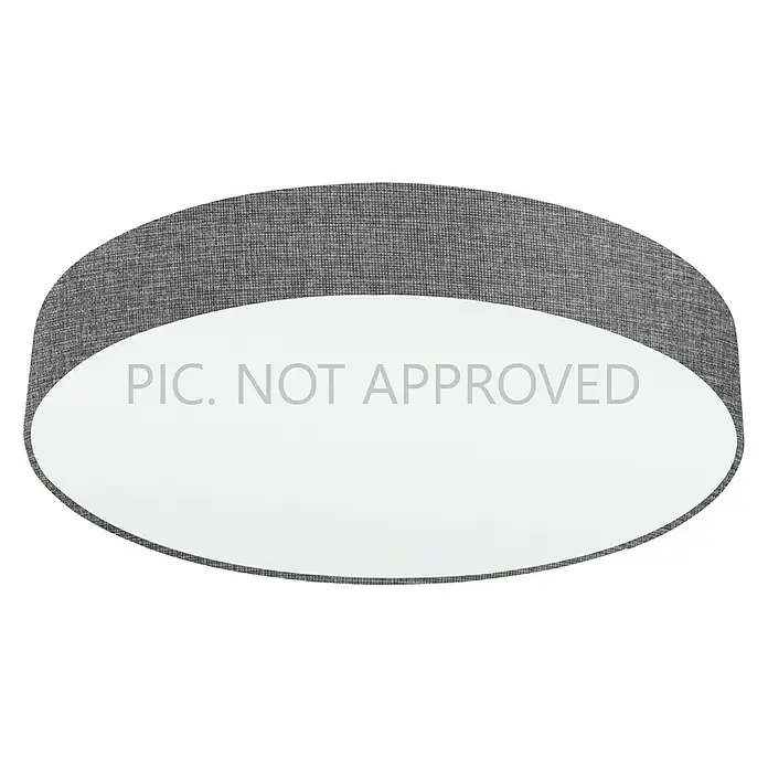 Eglo LED-Deckenleuchte rund Romao - 40 W, Ø x H: 570 mm x 12 cm, Warmweiß - Vorderansicht