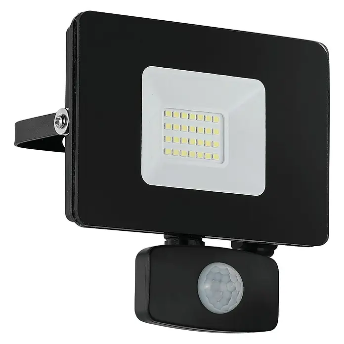 Eglo Sensor-LED-Strahler Faedo 3 - 1-flammig, Sensor, 20 W, IP44