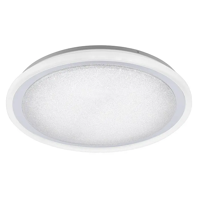Paul Neuhaus Okrugla stropna LED svjetiljka Medina - 40 W, Ø x V: 600 mm x 11 cm, Topla bijela - Pogled sprijeda