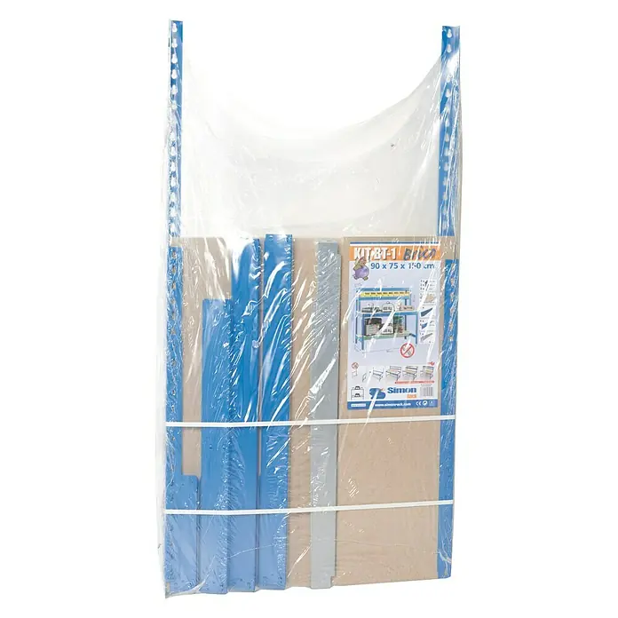 Simonrack Simonwork Werkbank BT-1 900 - L x B x H: 91 x 61 x 144,5 cm, Anzahl Schubladen: 0 Stk., Grau - Ansicht von oben