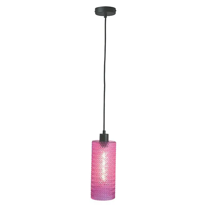 Tween Light Pendelleuchte rund Vetro - Ø x H: 120 mm x 150 cm, Rose