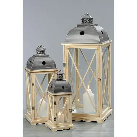 Boltze  Holz-Laterne Bristol