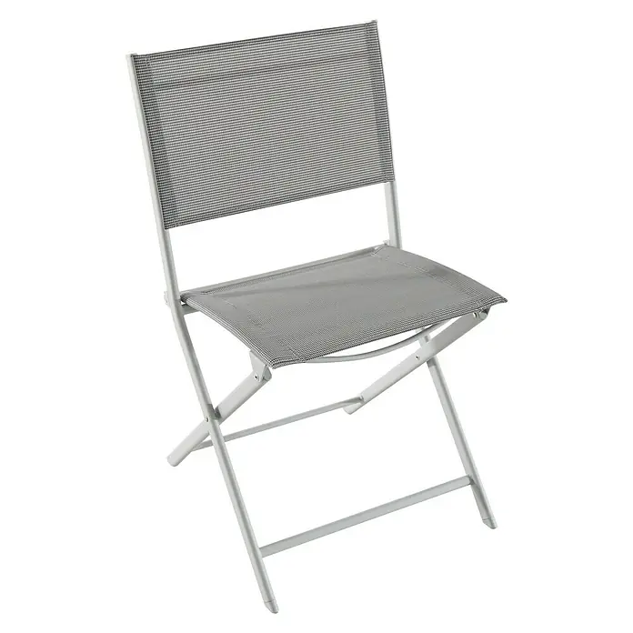 Sunfun Conjunto de muebles de balcón Miren - 3 piezas, Gris