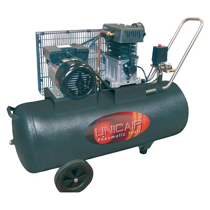 Unicair Compresor CC-3/50L - 8 bar, Capacidad de la caldera: 50 l
