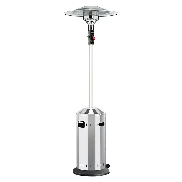 Enders Estufa de exterior Elegance - Potencia calorífica: 3,5 kW - 8 kW, Altura: 218 cm - Vista frontal
