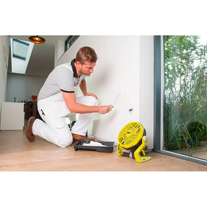 Ryobi ONE+ Akku-Ventilator R18F-0 - 18 V, Akkutyp: Li-Ionen, Ohne Akku