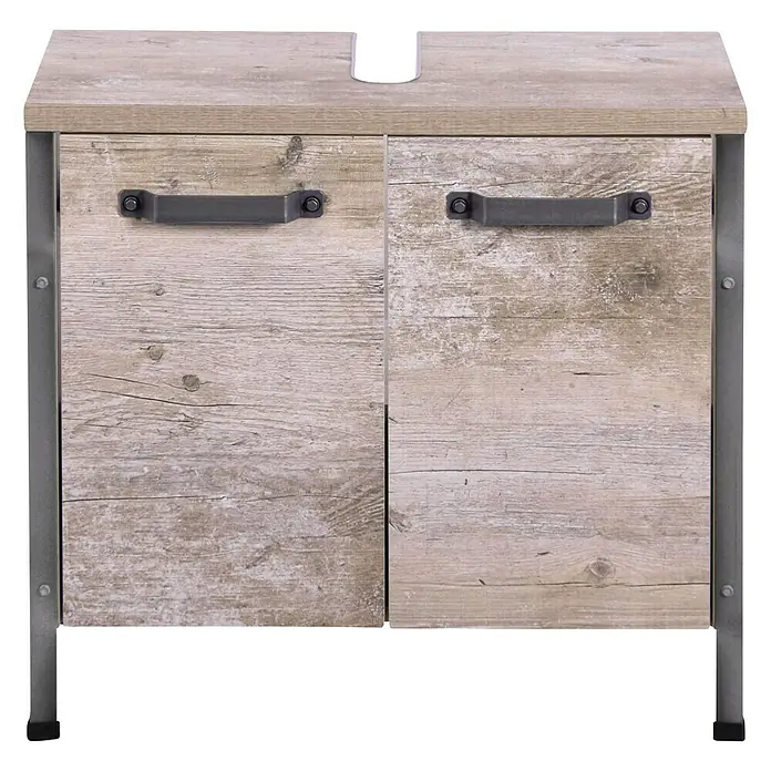 Schildmeyer Harkon Waschtischunterschrank - 64 x 34 x 59 cm, Findus - Vorderansicht