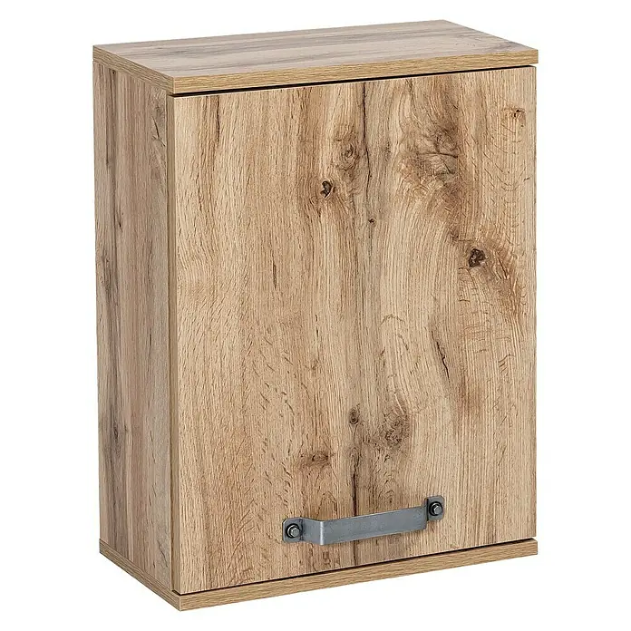 Schildmeyer Milan Oberschrank - 40,5 x 20 x 54,5 cm, Wotaneiche - Linke Seitenansicht