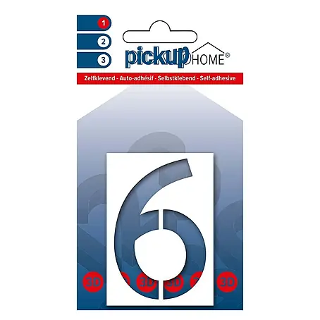 Pickup 3D Home Huisnummer Milan