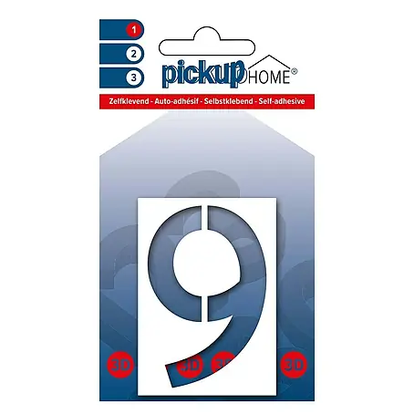 Pickup 3D Home Huisnummer Milan