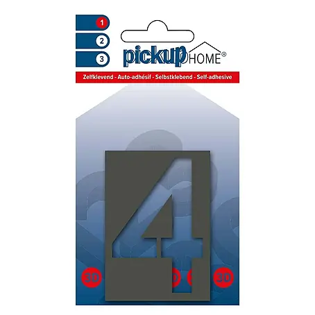 Pickup 3D Home Huisnummer Milan