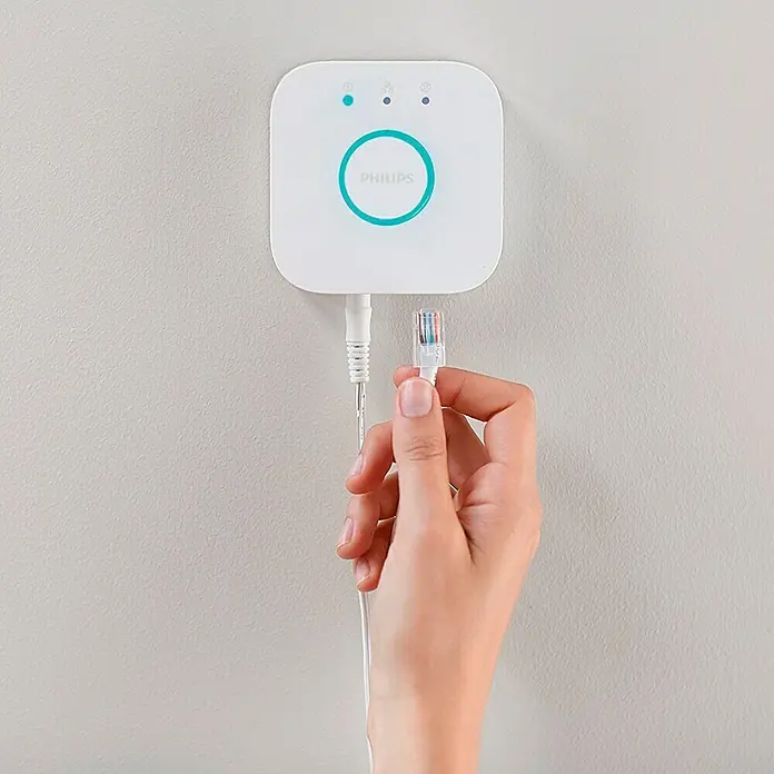 Philips Hue Upravljačka centrala - Namijenjeno za: Sustav Philips Hue, D x Š x V: 2,6 x 8 x 8 cm