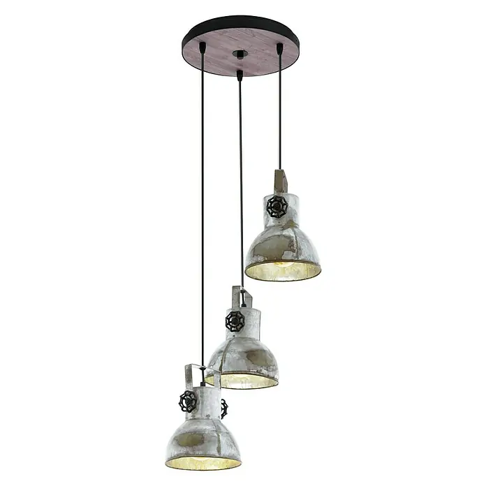 Eglo Barnstaple Pendelleuchte - Höhe: 150 cm, Anzahl Leuchtmittel: 3 Stk.
