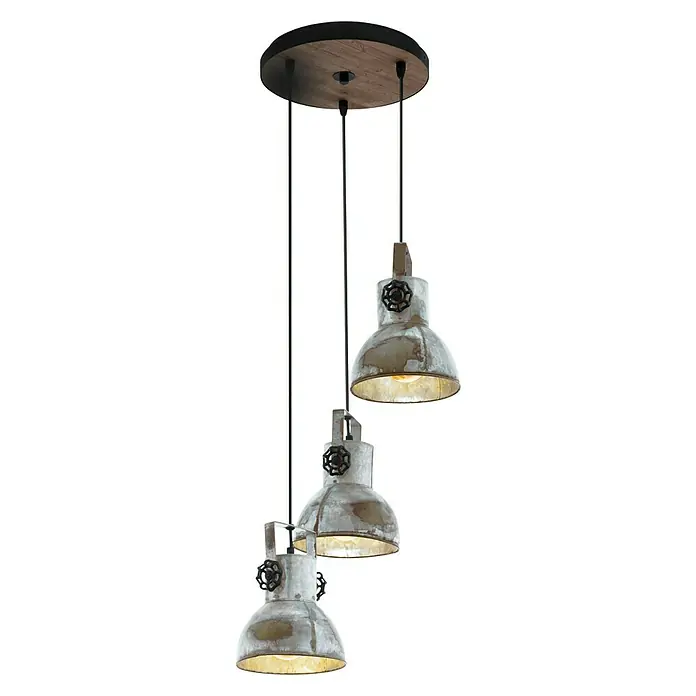 Eglo Barnstaple Pendelleuchte - Höhe: 150 cm, Anzahl Leuchtmittel: 3 Stk.