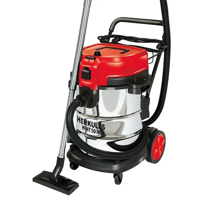 Herkules Nass-Trockensauger H-NT 50 Inox - 1.600 W, 50 l, Material Behälter: Edelstahl