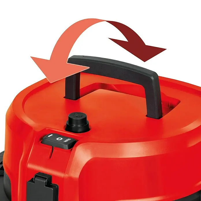 Herkules Nass-Trockensauger H-NT 50 Inox - 1.600 W, 50 l, Material Behälter: Edelstahl