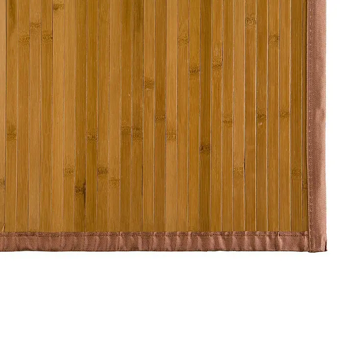 Alfombra de bambú - Marrón, 140 x 200 cm