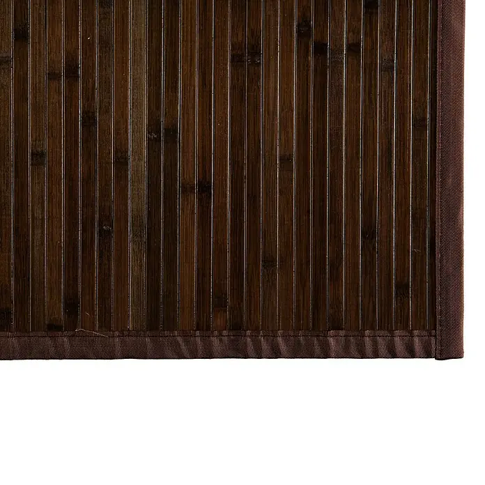Alfombra de bambú - Wengué, 200 x 140 cm