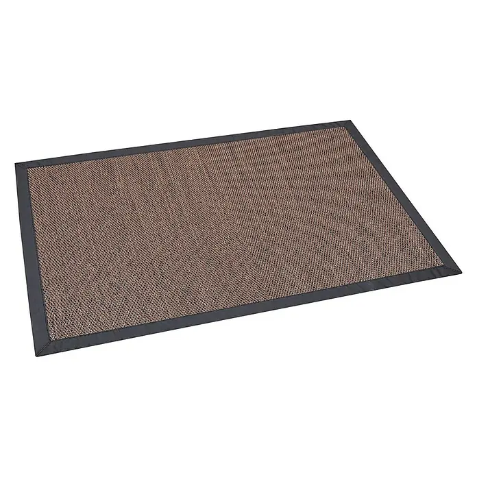 Alfombra Living - Marrón, 90 x 60 cm, 70% PVC y 30% PES