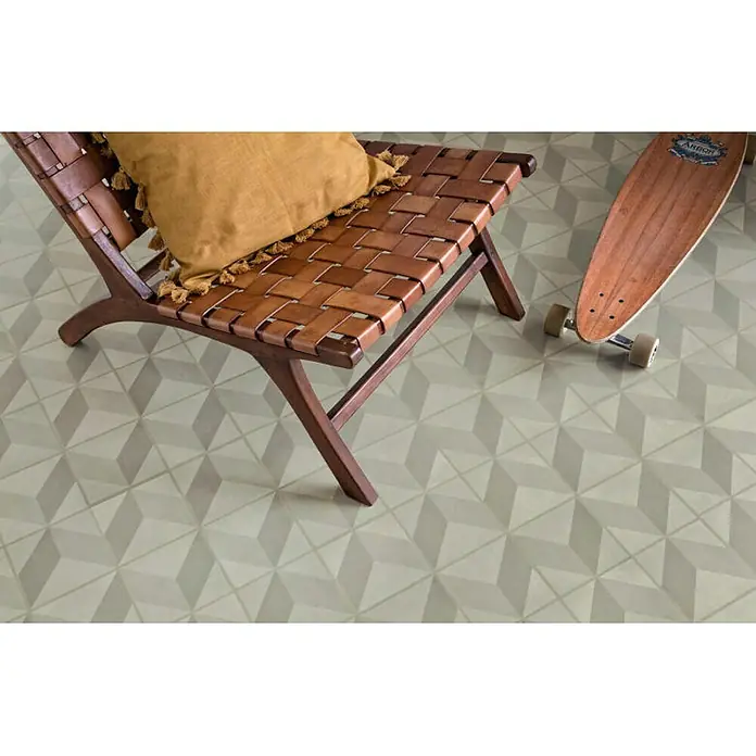 Tarkett Suelo de vinilo Starfloor click 30 Cube 3D Grey - 60 cm x 31 cm x 4 mm