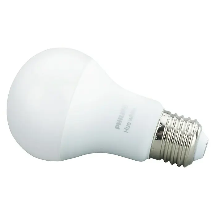 Philips Hue Bombilla LED - 9,5 W, E27, Blanco cálido, Intensidad regulable, 1 ud.