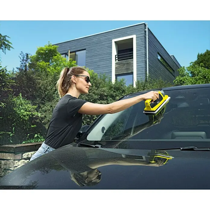 Kärcher Akku-Wischer Vibra Pad KV 4 - Flächenleistung: Bis 100 m²/Akkuladung, Akkutyp: Li-Ionen