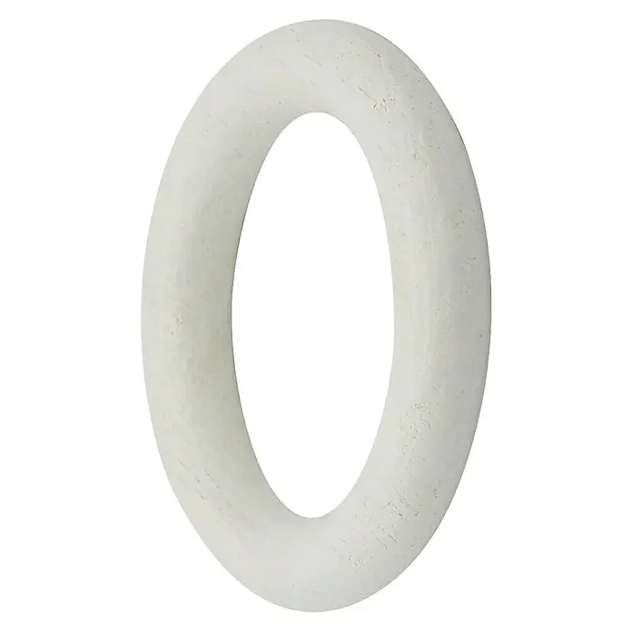 Expo Ambiente Rundring-Pack - Weiß, Geeignet für: Gardinenstangen Ø 28 mm, 10 Stk. - Vorderansicht