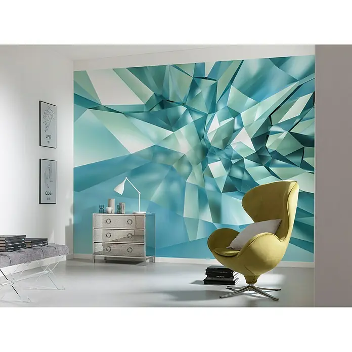 Komar Imagine Edition 3 - Stories Fototapete 3D Crystal Cave - 8 -tlg., B x H: 368 x 254 cm, Papier - Stimmungsaufnahme