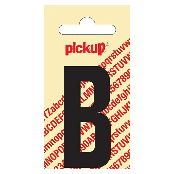 Pickup Naljepnica - Motiv: B, Crne boje, Visina: 60 mm