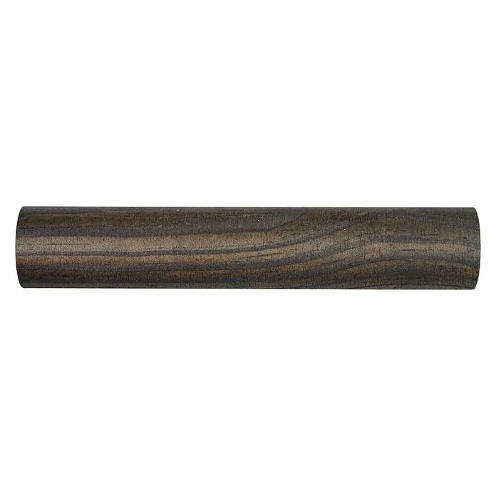 Barra para cortinas Ideas Wood - Fume, Largo: 150 cm, Diámetro: 28 mm