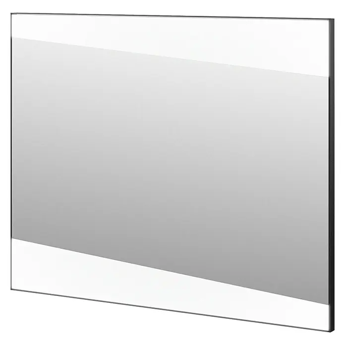 Baden Haus Qubo LED-Lichtspiegel - 3 x 100 cm, Beleuchtung, Mit eckigen Kanten