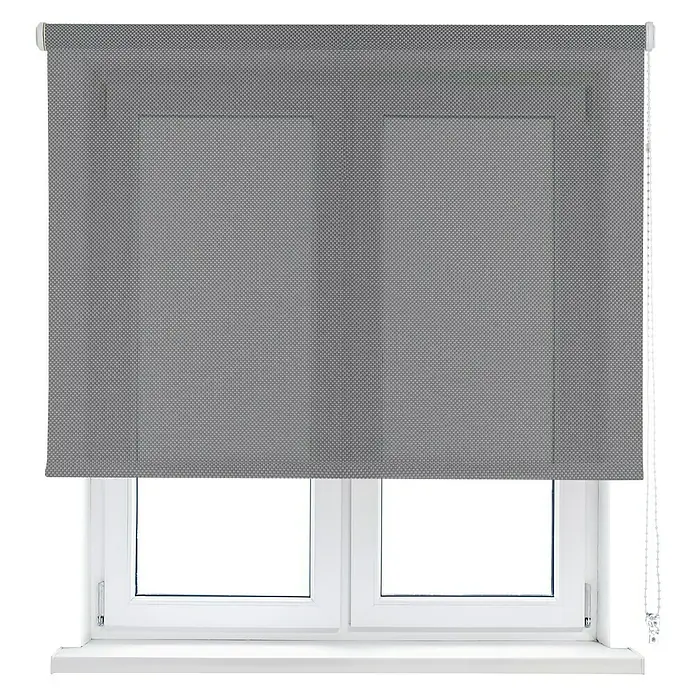 Viewtex Estor enrollable Screen 10% - An x Al: 165 x 190 cm, Gris perla