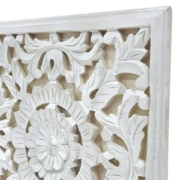 Cuadro de madera Mandala - Cuadrado, An x Al: 40 x 40 cm