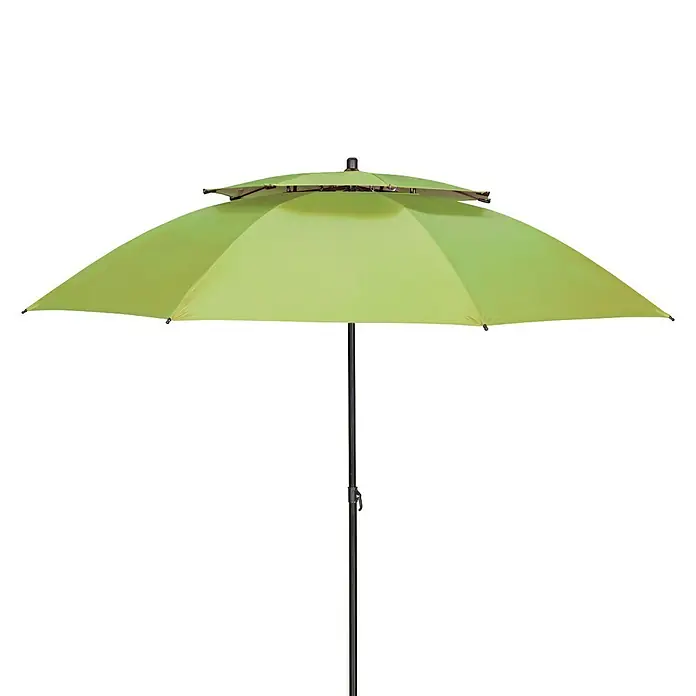 Derby Sonnenschirm Windprofi - Grün, Anthrazit, Durchmesser: 200 cm