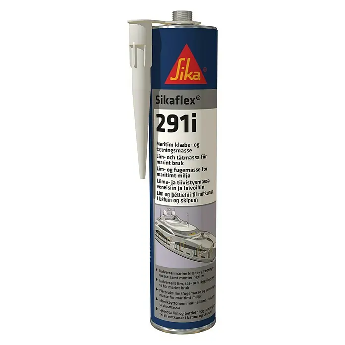 Sika Masa za brtvljenje Sikaflex 291i - Drvo, 300 ml, Kartuša - Pogled sprijeda