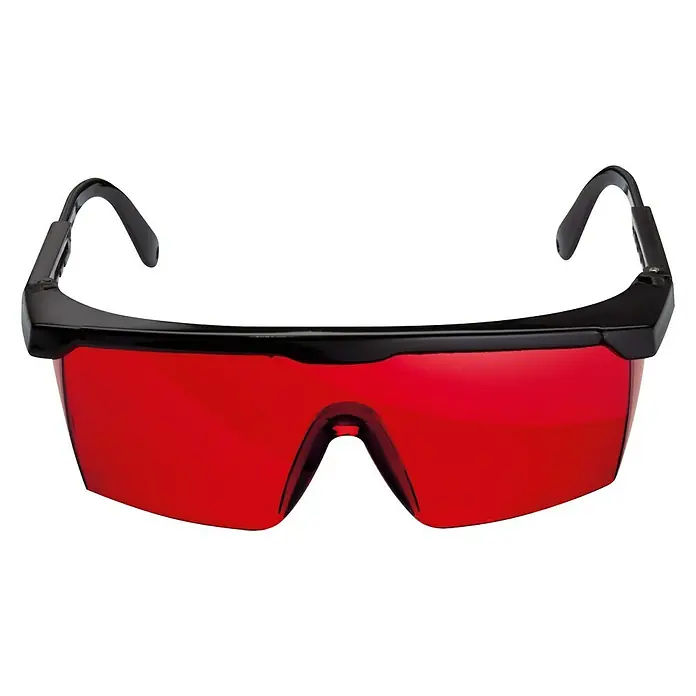 Bosch Professional Lasersichtbrille Rot - Geeignet für: Rote Laser - Vorderansicht